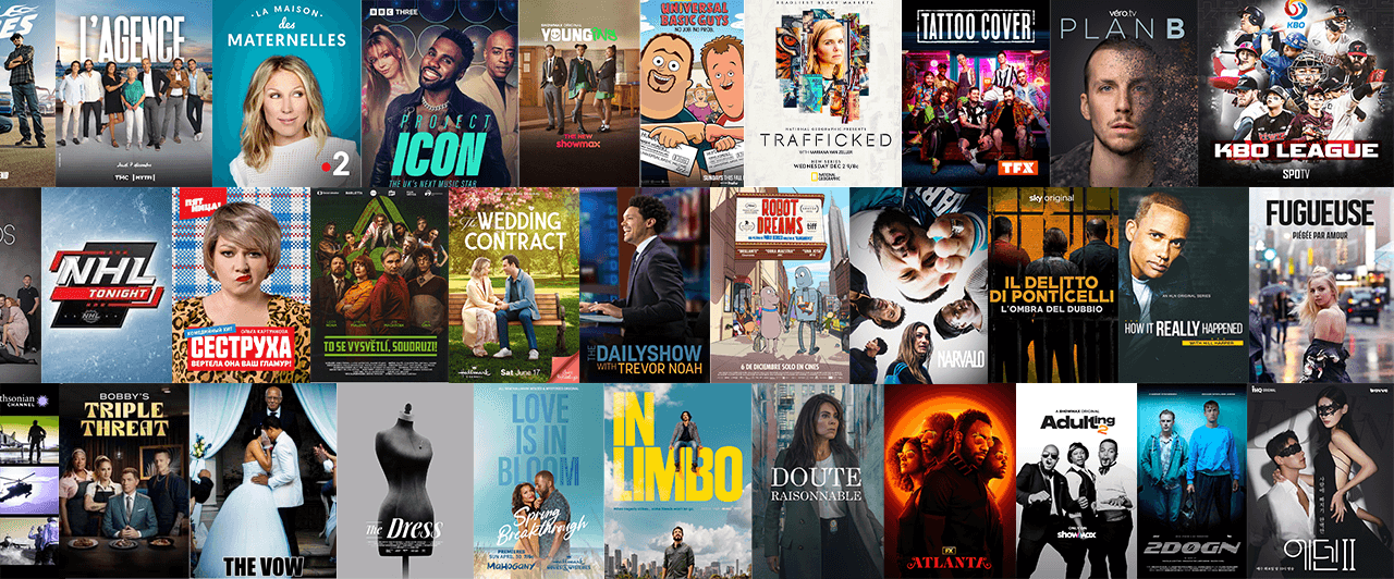 Productions 2024 - L'Agence, Maternelles, Project Icon, Trafficked, Tattoo Cover